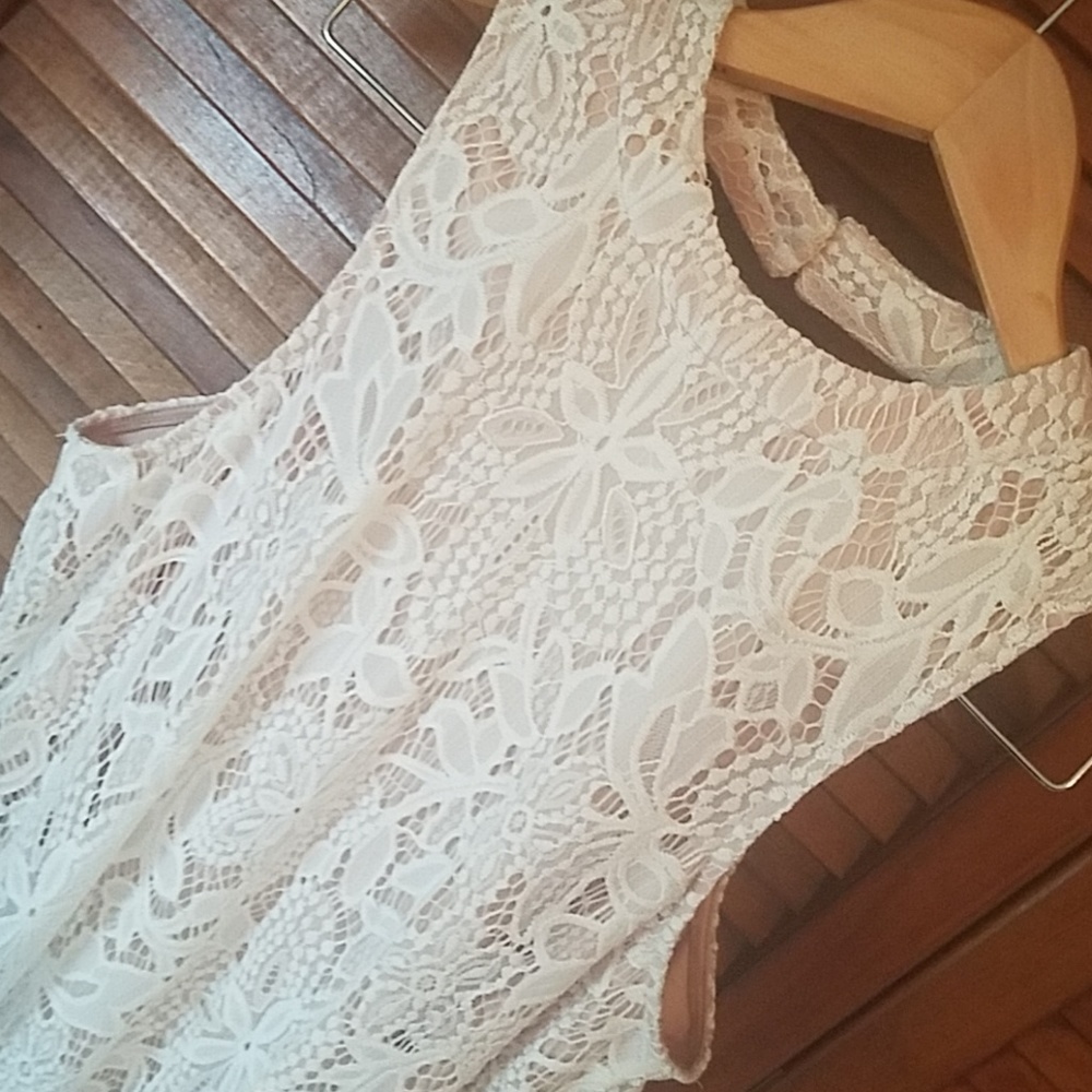 Alya lace 20's flapper style midi halter dress